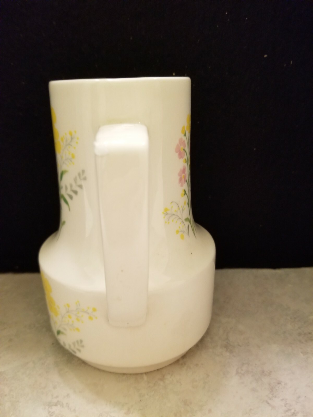 Vintage Noritake Craftone Creamer Flower Pattern 8775 Underglaze