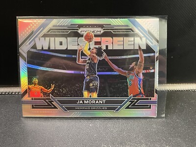 Ja Morant 2022-23 Panini Prizm Widescreen Silver Prizm SP Insert 