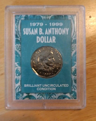 1999 D Susan B Anthony Dollar US Mint Coin "Brilliant Uncirculated"  - Picture 1 of 2
