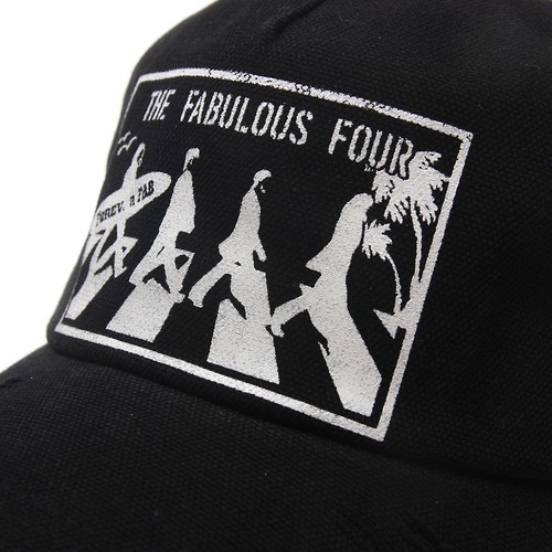 Unisex Herren Beatles Fabulous 4 Abbey Road Mesh Baseball Cap Trucker Hüte schwarz - Bild 7 von 10