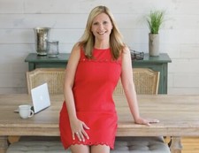 J.Crew Women’s Red Cutout Sleeveless Work Wear Hem Lined Dress Size 6 Tall