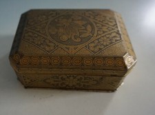 Vintage Sammler Blechdose Dose Jugendstil floral (1220-061)