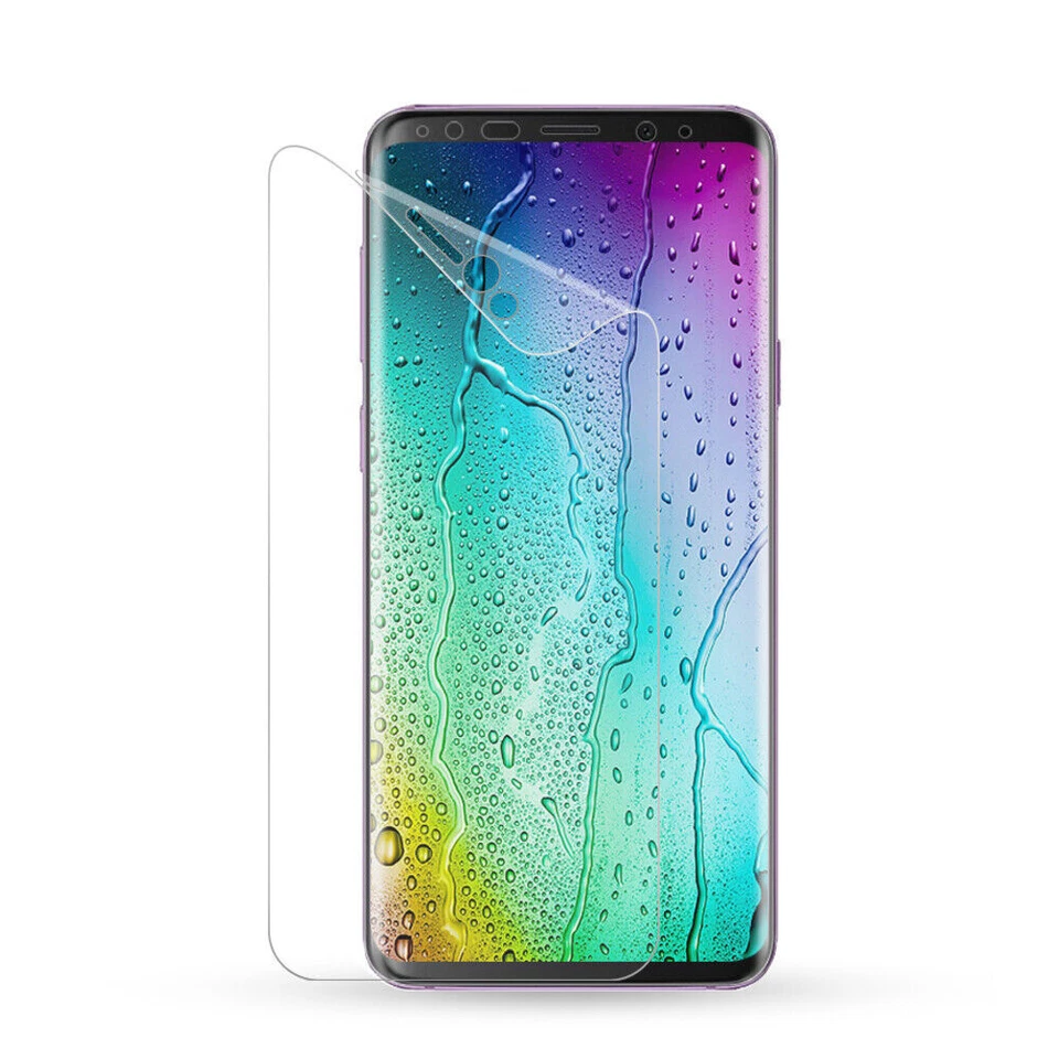 3Pcs Silicon screen pellicola morbida per LG X5 X MAX Q61 W31 W41 Q90 V50 G8 Q61 - Immagine 3 di 4