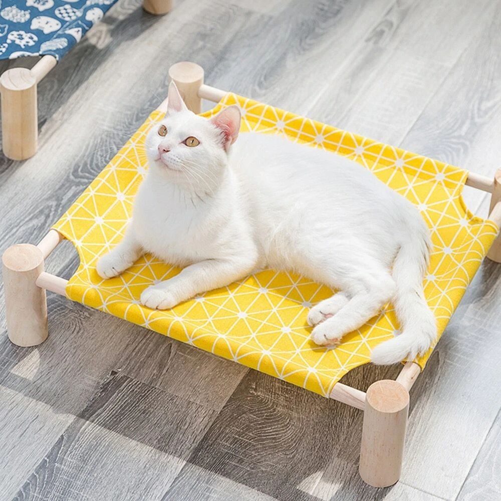 Canvas cat store bed