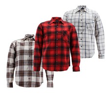 Men  s Classic Soft Flannel Cotton Long Sleeve Button Up Plaid Check Shirt