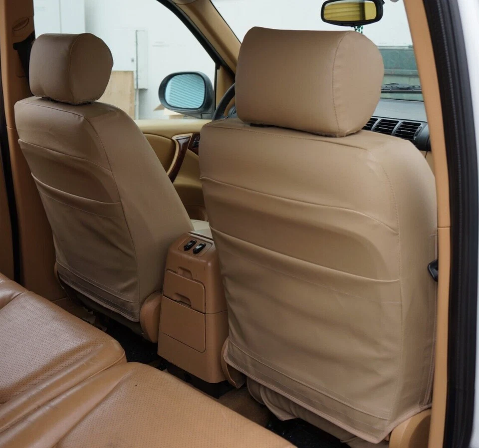 ДЛЯ 1998-2002 MERCEDES BENZ ML320 S.КОЖА ЗАКАЗНЫЕ 2 ПЕРЕДНИХ СИДЕНЬЯ ЧЕХЛЫ 13 ЦВЕТОВ - Изображение 4 из 4