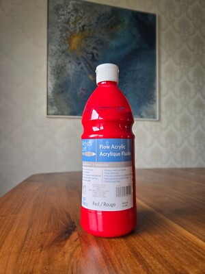 Artist`s Loft Flow Acrylic - Red - 32oz (0,94 L)