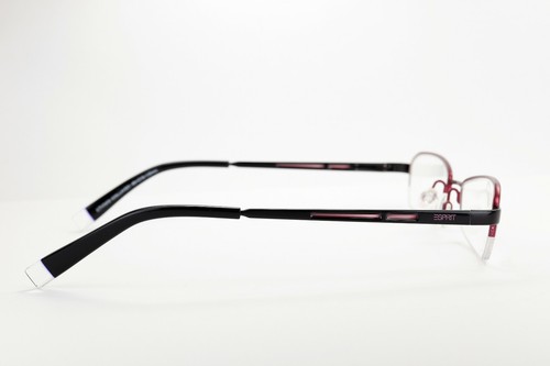 ESPRIT ET17372 531 Red 46-18-135 Frames Half Rim Flex Hinges with Case G298 - Picture 4 of 12