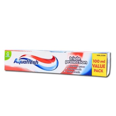41,33 /L - 6er Pack Aquafresh Zahnpasta - Triple Protection - 100ml