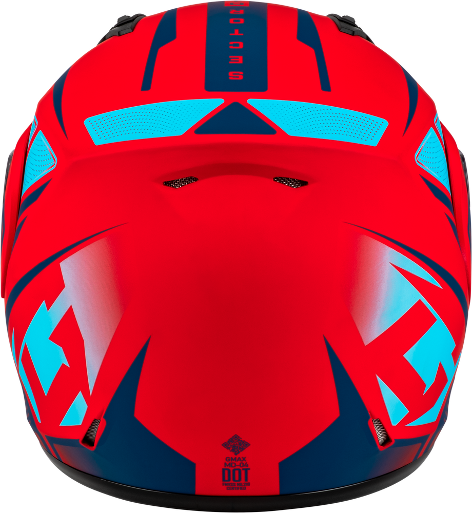 HMDページ GMAX MD-04 SECTOR HELMET MATTE RED/BLUE 3X M1043999 | eBay