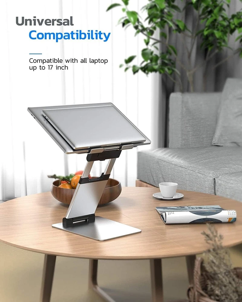 Laptop Stand, Ergonomic Sit to Stand Laptop Holder Convertor, Adjustable Heig...