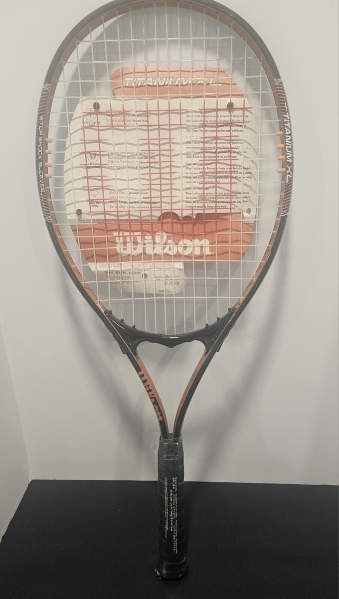 2 Wilson V-matrix Titanium XL Adult 27 1/2 Tennis Racquets