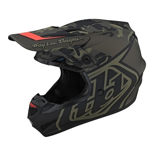 Motocross Helmet Troy Lee Designs GP Cross Helmet Camo Enduro MX Offroad Motorcycle - Picture 12 of 14