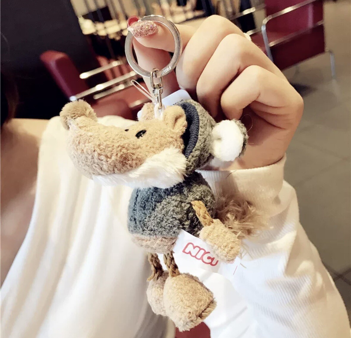 NICI keychain stuffed animals，new eBay