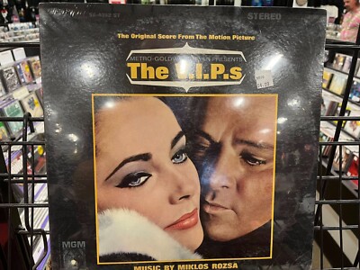THE V.I.P.S. ORIGINAL SCORE SOUNDTRACK SEALED VINYL LP RECORD MIKLOS ROZSA