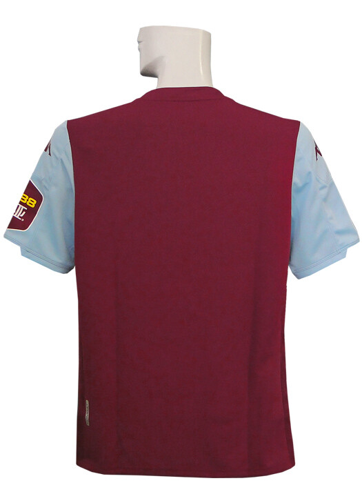Aston Villa Kappa ホワイトジャージ Aston Villa Kappa Mens Tracksuit Jacket Track Zip Top / Size