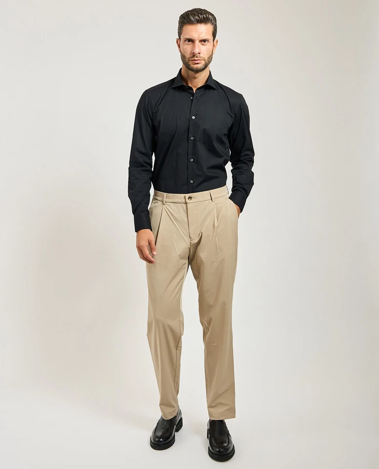 Pantaloni uomo Bugatti con pences - Immagine 2 di 4