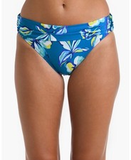 New La Blanca  Island' Shirred Hipster Bikini Bottoms SZ 14 73