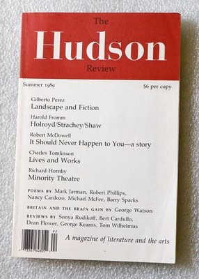 Frederick Morgan (Editor)  The Hudson Review Vol XLII No. 2: Summer 1989 .