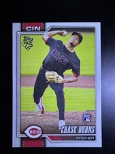 2026 Topps Series 1 Baseball Chase Burns - Cincinnati Reds RC #312 b