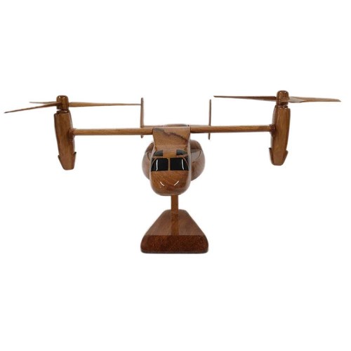 Bell V22 Osprey USAF Marina de los Estados Unidos Cuerpo de Marines de los Estados Unidos Helicóptero Militar Modelo de Escritorio - Imagen 6 de 6