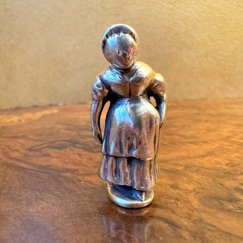 Antique Mrs Micawber From Charles Dickens Novel The Pickwick Papers Brass Pipe T