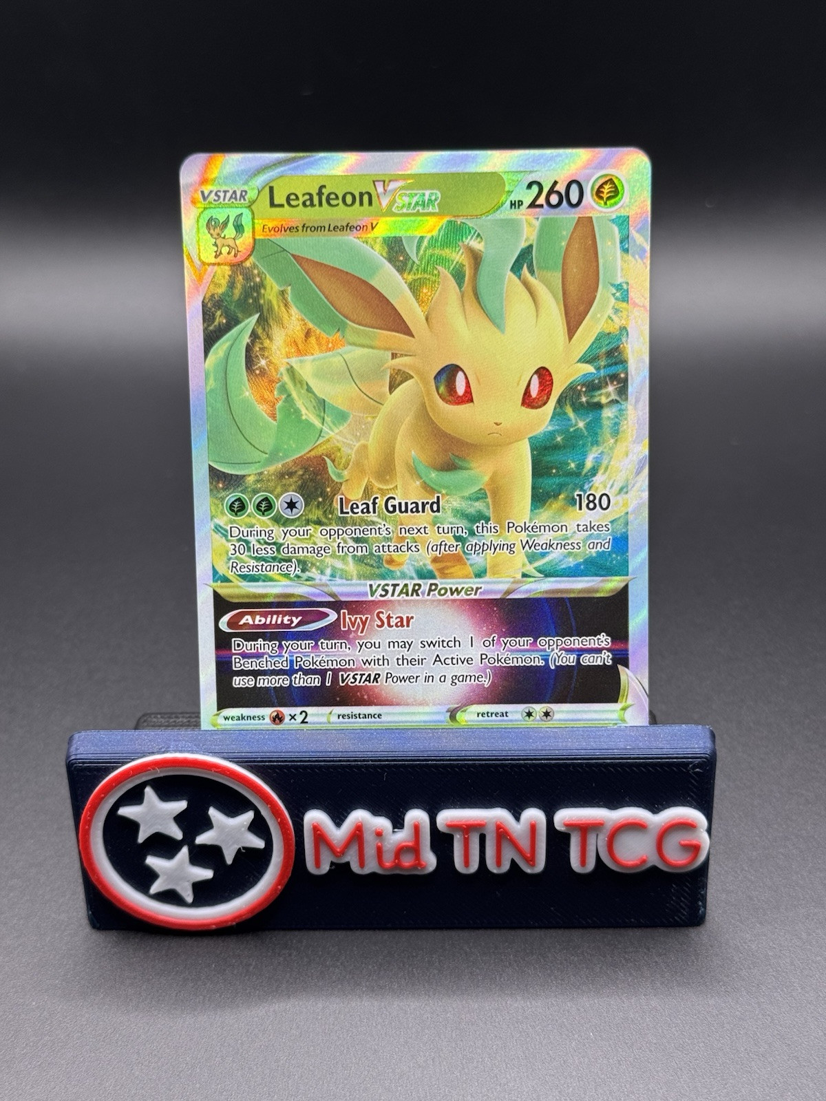 Pokemon TCG Crown Zenith 014/159 - Leafeon VSTAR - Ultra Rare - NM
