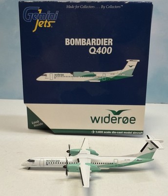 Gemini Jets 1:400 Widerøe Bombardier Q400 LN-WDI Dash 8 GJWIF1297