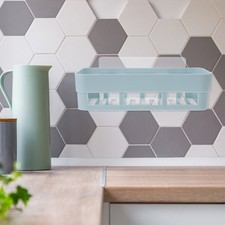 Bathroom Shelf Small Self Adhesive Storage Rack Shelves for Wall