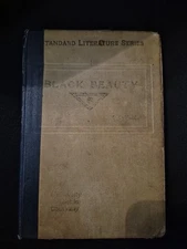 BLACK BEAUTY by Anna Sewell c. 1898 Standard Literature Series Edward R. Shaw