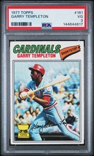 1977 TOPPS #161 GARRY TEMPLETON PSA 3