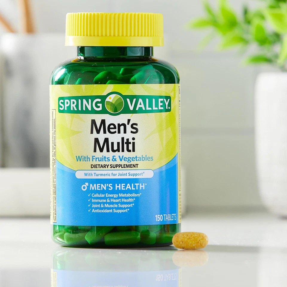 Spring Valley Men's Multi Tablets, 150 Count - Image 2 of 4