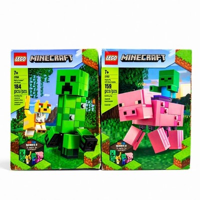 LEGO Minecraft 21156 21157 BigFig Sets New Sealed Collectible Toys Damaged Box