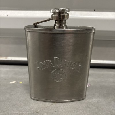 Jack Daniels Hip Flask Authentic Old No. 7 Tennessee Whiskey Classic Style 6oz