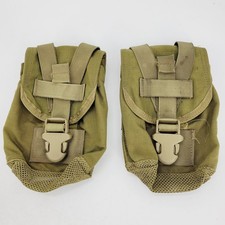2 x Eagle Industries SFLCS Canteen GP Pouch Khaki MOLLE 8465-01-519-5141