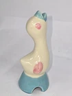Vintage 1940’s Pie Bird Vent Shawnee Pottery Pillsbury Premium Blue & Pink 5”