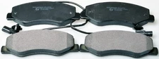 Rear axle Denckermann B111272 brake pad set, disc brake for Opel, Renault