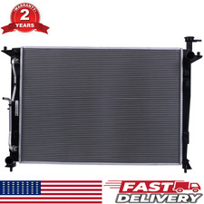 Radiator w/ Oil Cooler for Kia Sorento 2016 2017 2018 V6 3.3L Automatic Trans
