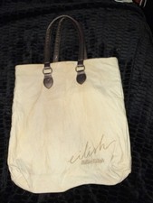 Billie Eilish Perfume Tote Bag Black Limited Edition New Quilted Recycled 14x14