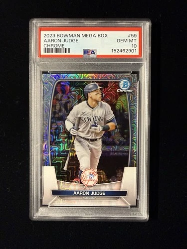 2023 Bowman Chrome Mega Box Aaron Judge PSA 10 Gem Mint Yankees