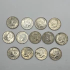1965-1970 Kennedy Silver Half Dollars- 40% Silver- Lot of 13