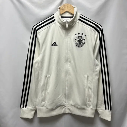 Adidas Germany National Team White Tricot Track Top - Size 90 Official