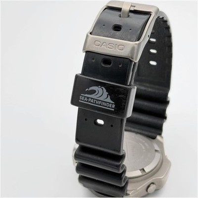 CASIO Sea Pathfinder Log Memory Twin Sensor SPF-100 Watch AB Rank