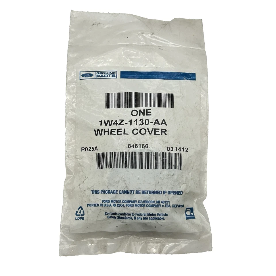 НОВЫЙ 2000 01 02 03 04 05 2006 Lincoln LS OEM центральный колпак колеса 1W4Z-1130-AA NOS - Изображение 2 из 4