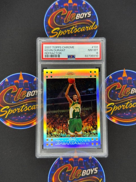 Kevin Durant 2007 Topps Chrome Refractor