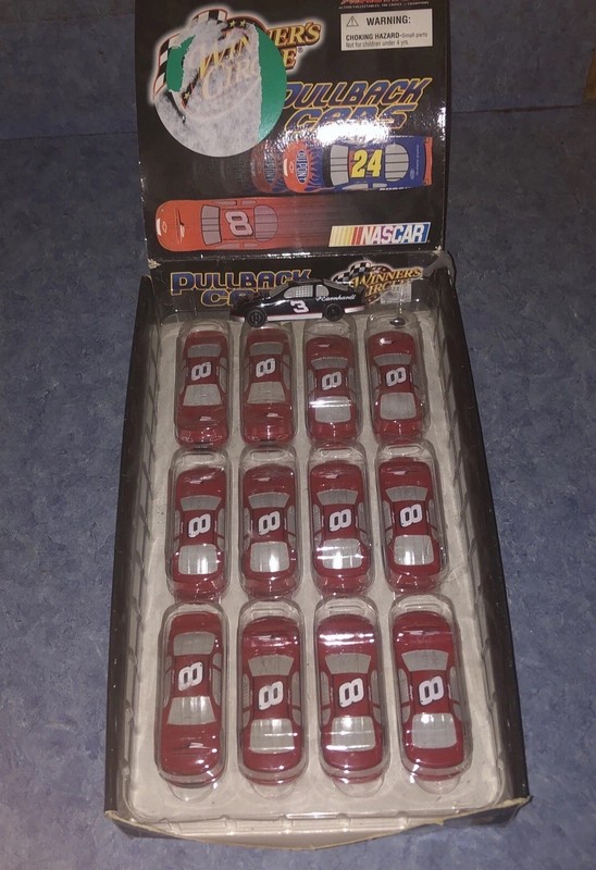 Lot Of 13 Dale Earnhardt Jr Pull Back Racer Cars Plus Dale Sr Original Packaging