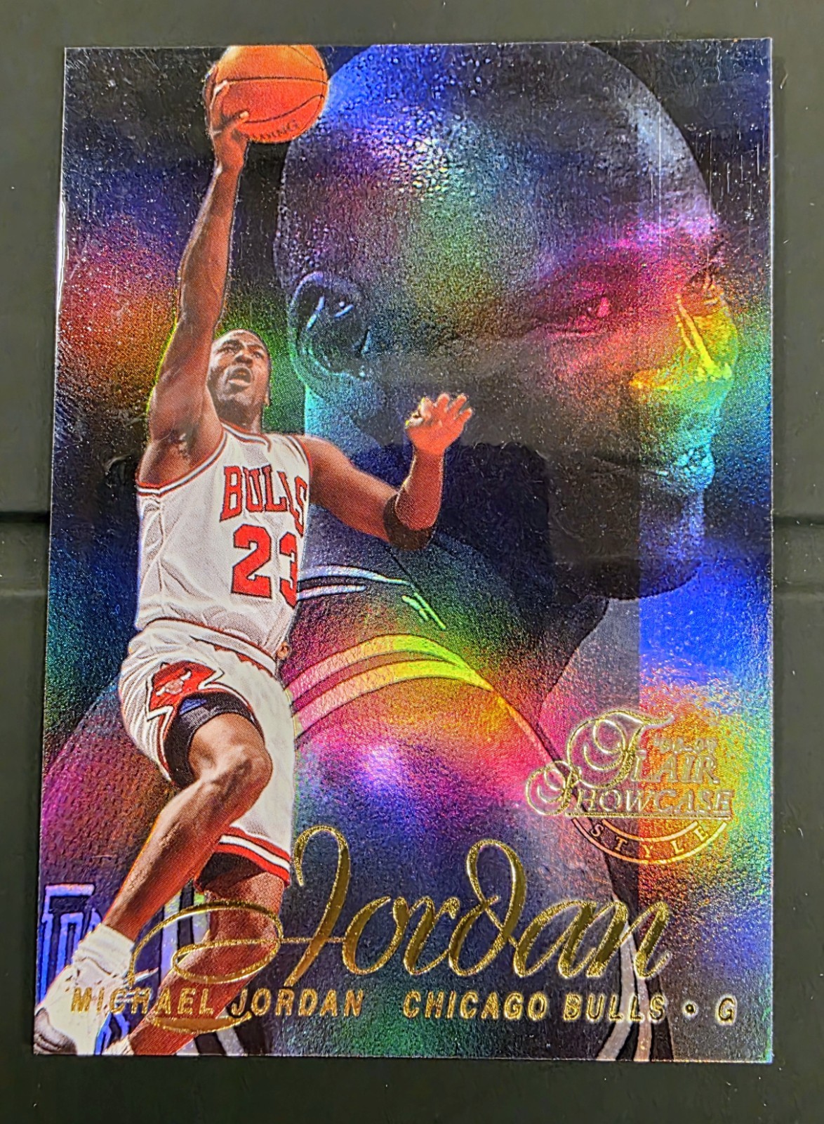 1996-97 Flair Showcase - Michael Jordan #23 Section 1 Row 2 🔥