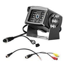 1080P HD Backup Camera for RV, PAL NTSC Reverse Camera with RCA&4 Pin M12 GX12 