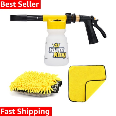 #ad Ultimate Foam Cannon amp; Microfiber Wash Mitt for Professional Car Detailing Needs $75.99