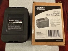 *Read* ACDelco AB2045L-2 ACDelco Li-ion 18V 3.0 Ah Battery Pack